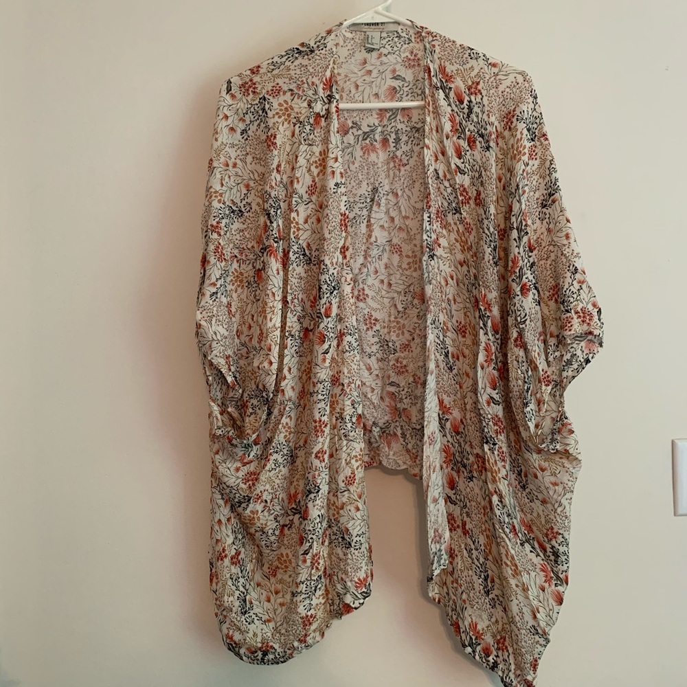 Floral kimono
